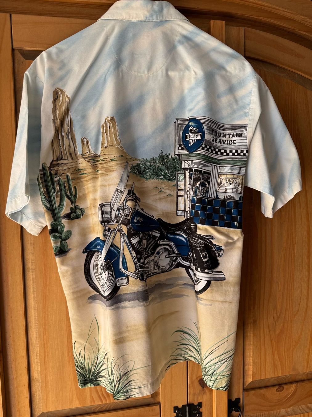 Harley-Davidson Camicie: Harley-Davidson Kurzarm-Hemd Herren Grösse M – Usato da Eschenbach SG venduto da Elvis52 1