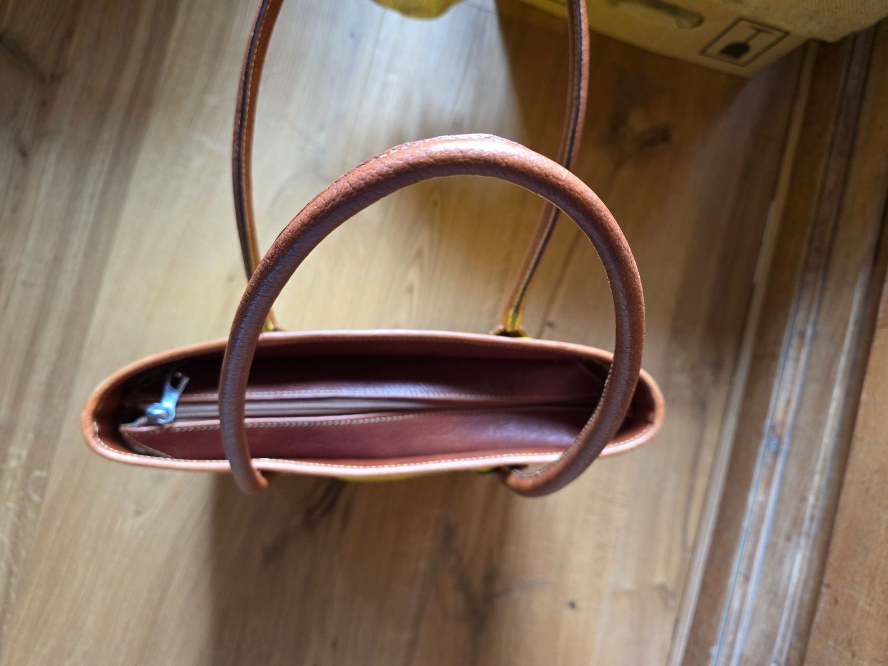 Borse da donna: Kunststoff Hand Tasche - Handtasche gelb – Usato da Walterswil BE venduto da Lonitti 6