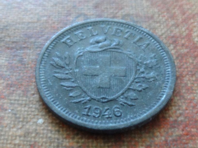 Tutti le monete: 1 Rp. 1946  (A) – Usato da Romanel-sur-Lausanne venduto da Swift13