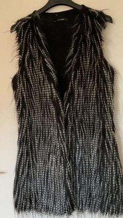 Navyboot Weste fake Fur Kunstfell - Grösse M