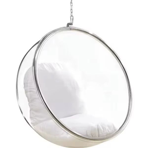 Gartenhängesitze: Hochwertiger Hängesessel  Kugelform transparent Neuware – Neu und originalverpackt aus Luzern von sinni