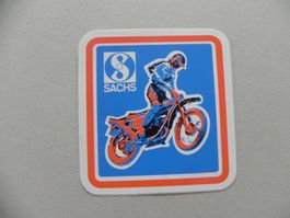 Kleber ca. 40 Jahre alt Motorrad Sachs Töff 1985