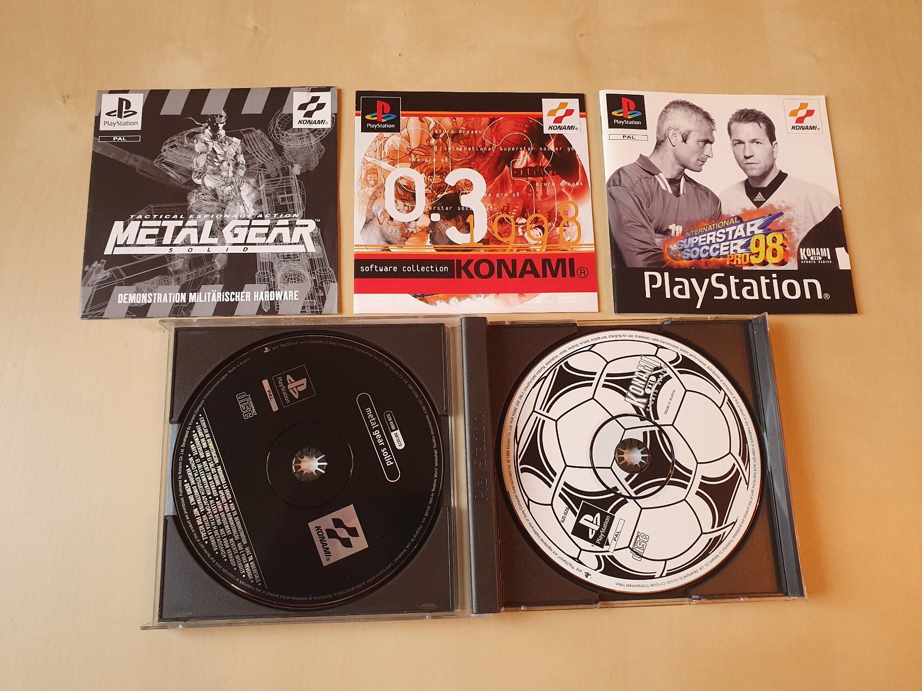 Sony Spiele: ISS Pro 98 inkl. Metal Gear Solid Demo – Gebraucht aus Stansstad von collectorsshop 2