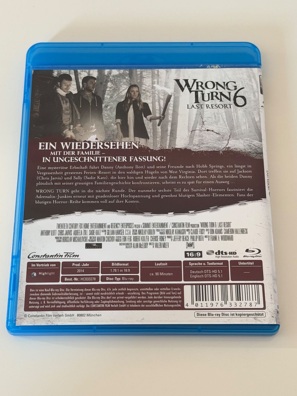 Tutti i DVDs: Wrong Turn 6 Unrated Blu-ray – Nuovo (secondo la descrizione) da Altstätten SG venduto da sheamus 1