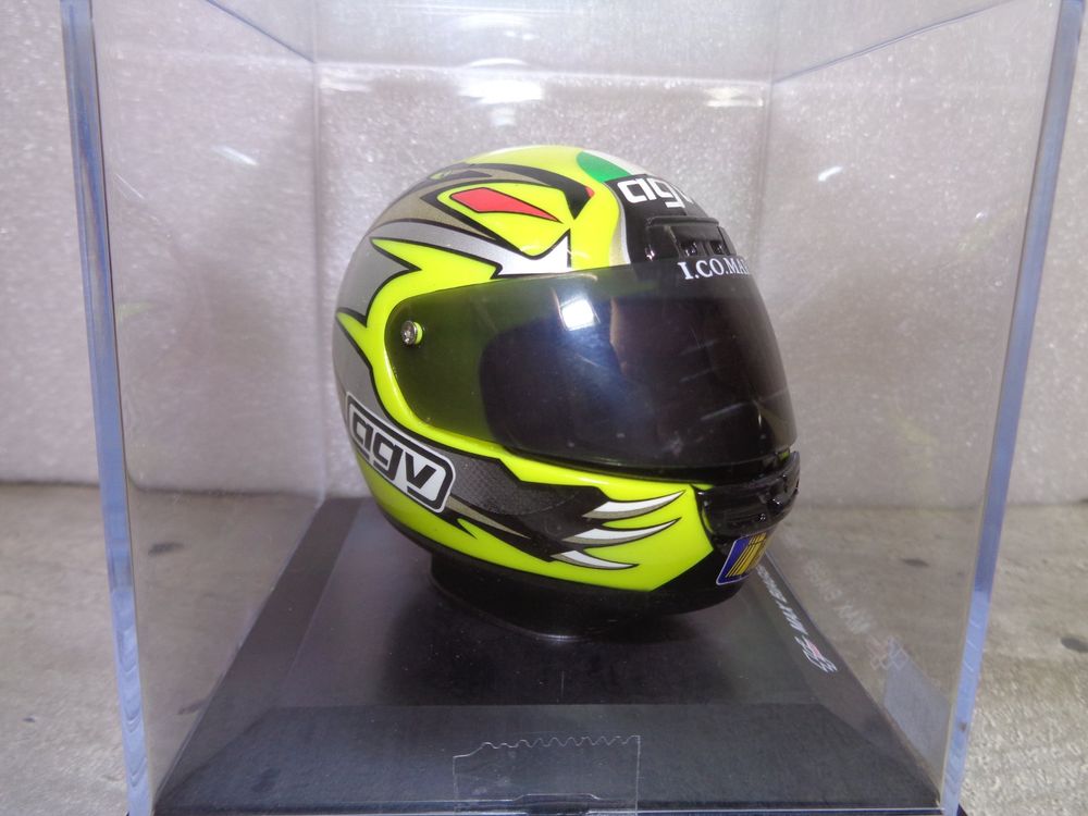Altaya 1:5 Helm Casque moto GP Max Biaggi 1995 (Neu und originalverpackt) in Reconvilier für CHF