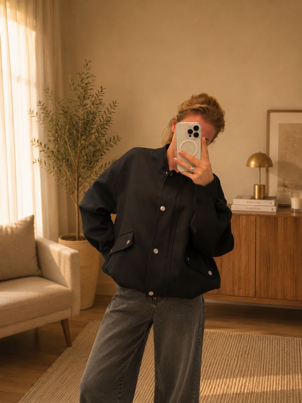 Zara Jacken: New Jacket-Bomber, black – Neu (gemäss Beschreibung) aus Baar von Zlata1 1
