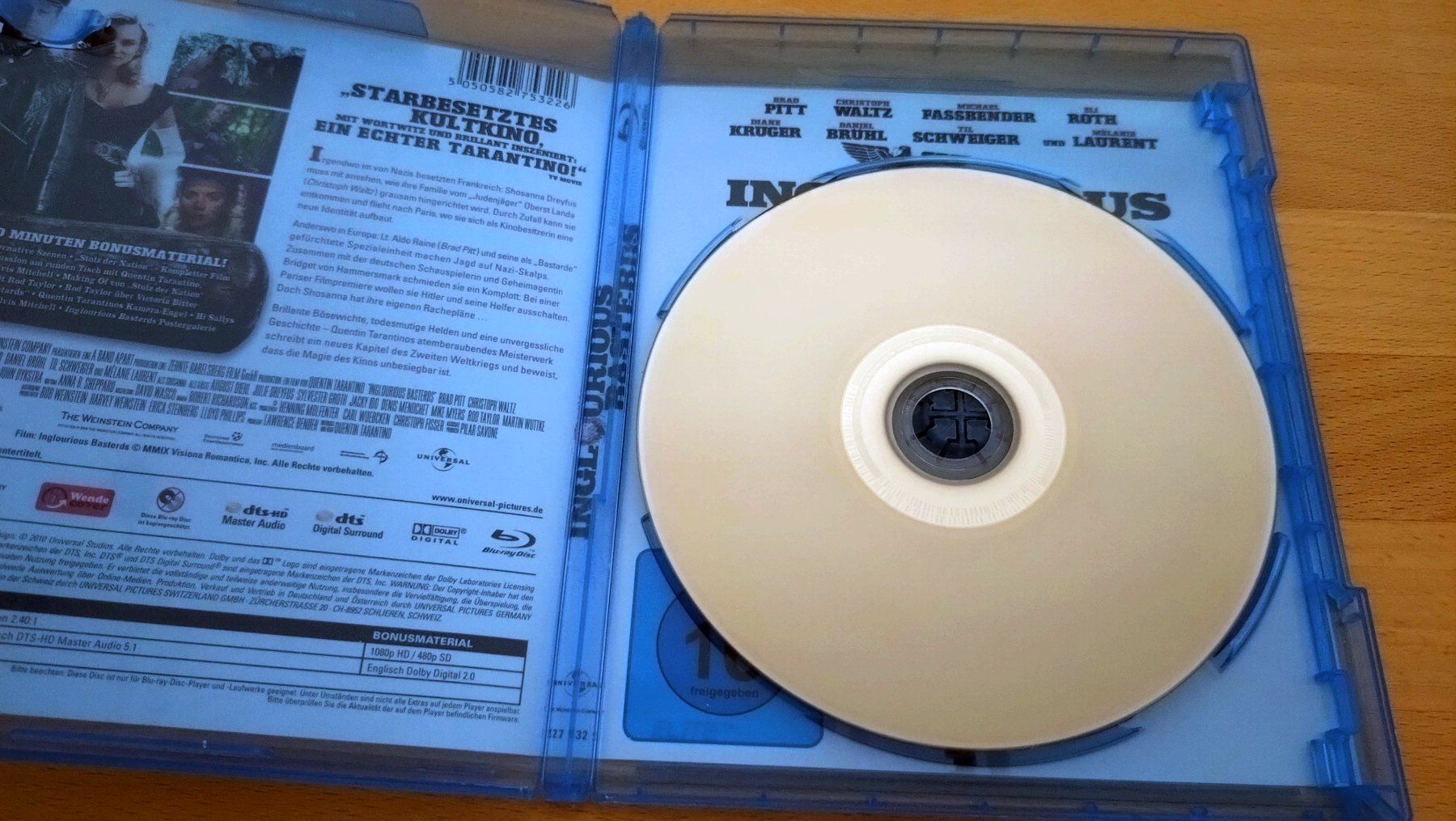 Tutti i DVDs: Inglourious Basterds (2009) Blu-Ray – Usato da Biel/Bienne venduto da ludwigvanfreddie 3