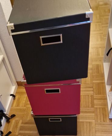 3er Set dekorative Aufbewahrungsboxen - von Ikea