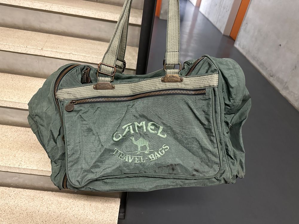 Camel Reisetasche grün inkl. Rucksack Kaufen auf Ricardo