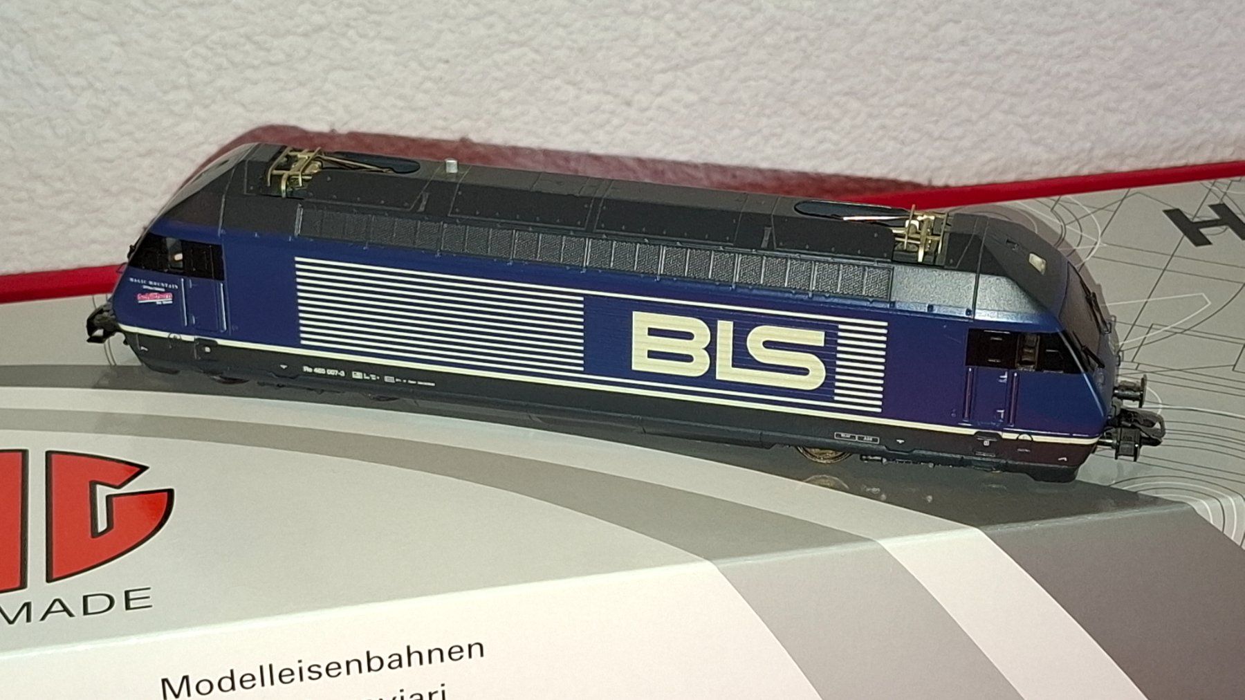 Hag Modellini di ferrovie: HAG : Re 465 " Schilthorn " AC, analog – Usato da Märwil venduto da Siebenzipfel