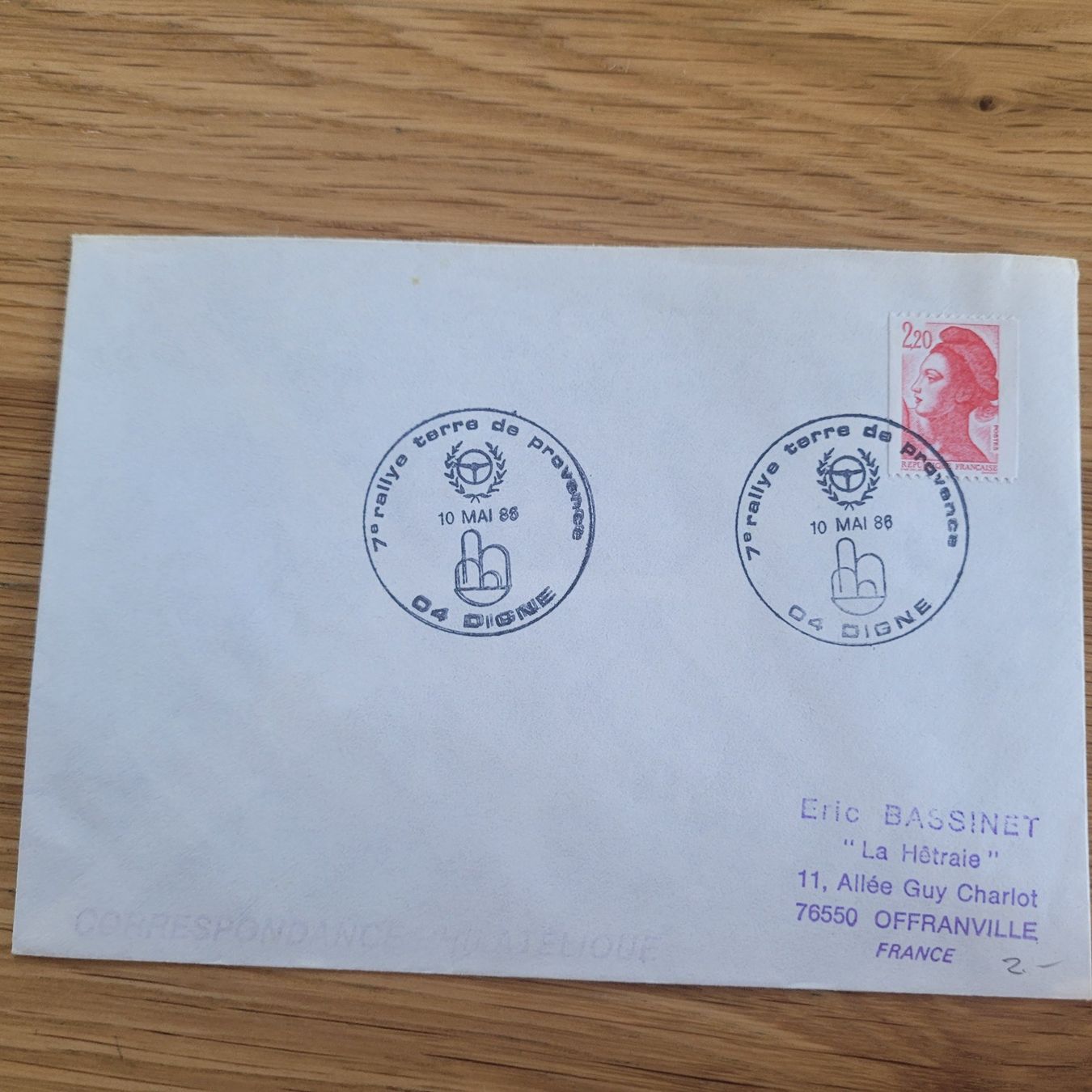 Tous les timbres: Document Automobile 7ème Rally Terre De Provence D4 Digne – D'occasion à Biel/Bienne par Destockweb