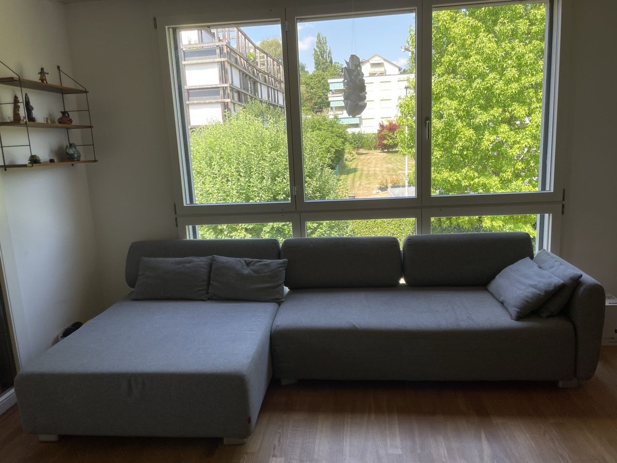 Divani: Modernes Ecksofa mit waschbaren Bezügen – modular – Usato da Bottmingen venduto da rut_pym7 2