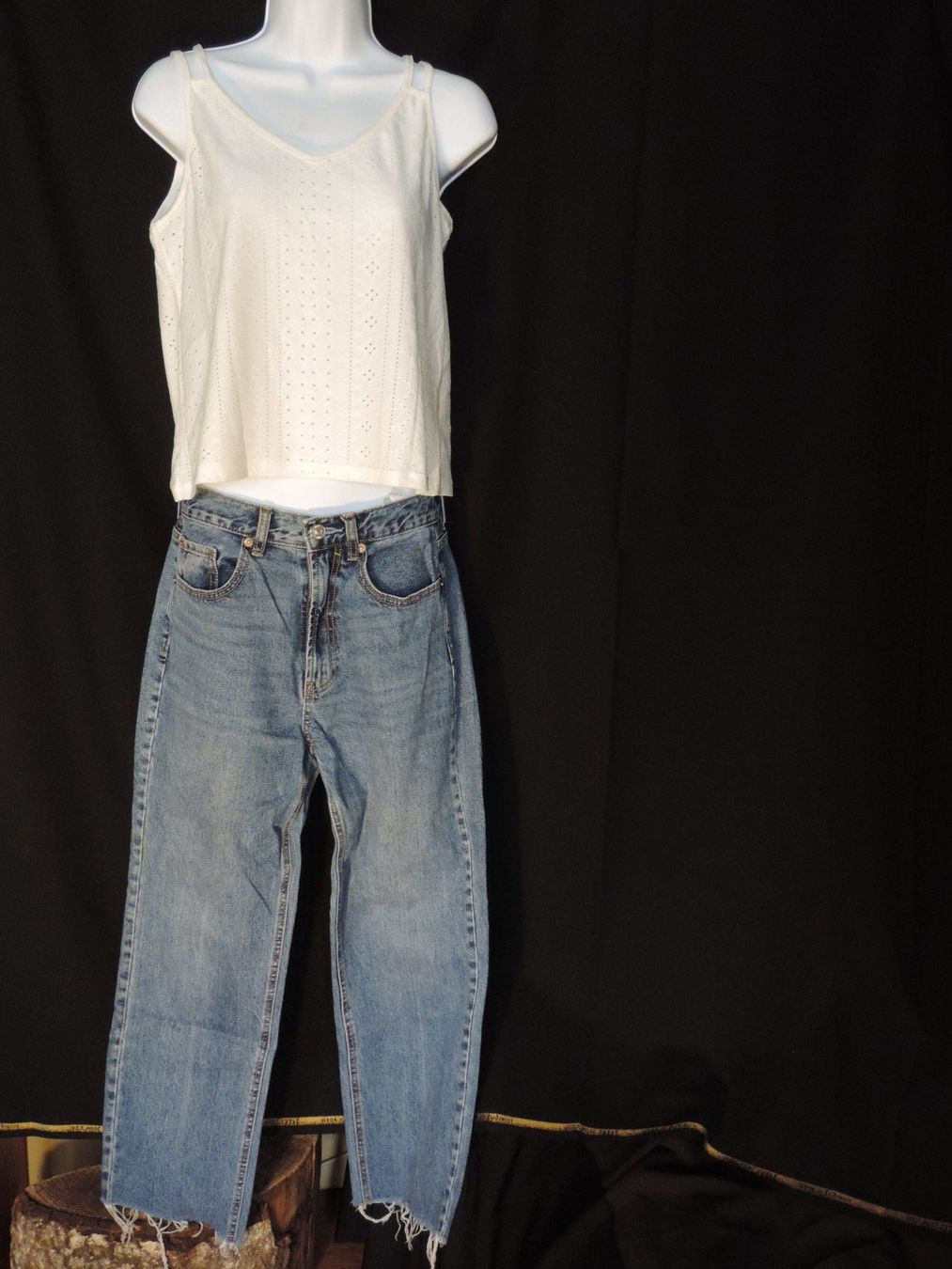 Lotti di vestiti: ensemble jeans relax bohème – Usato da Genève venduto da Axelle333 3