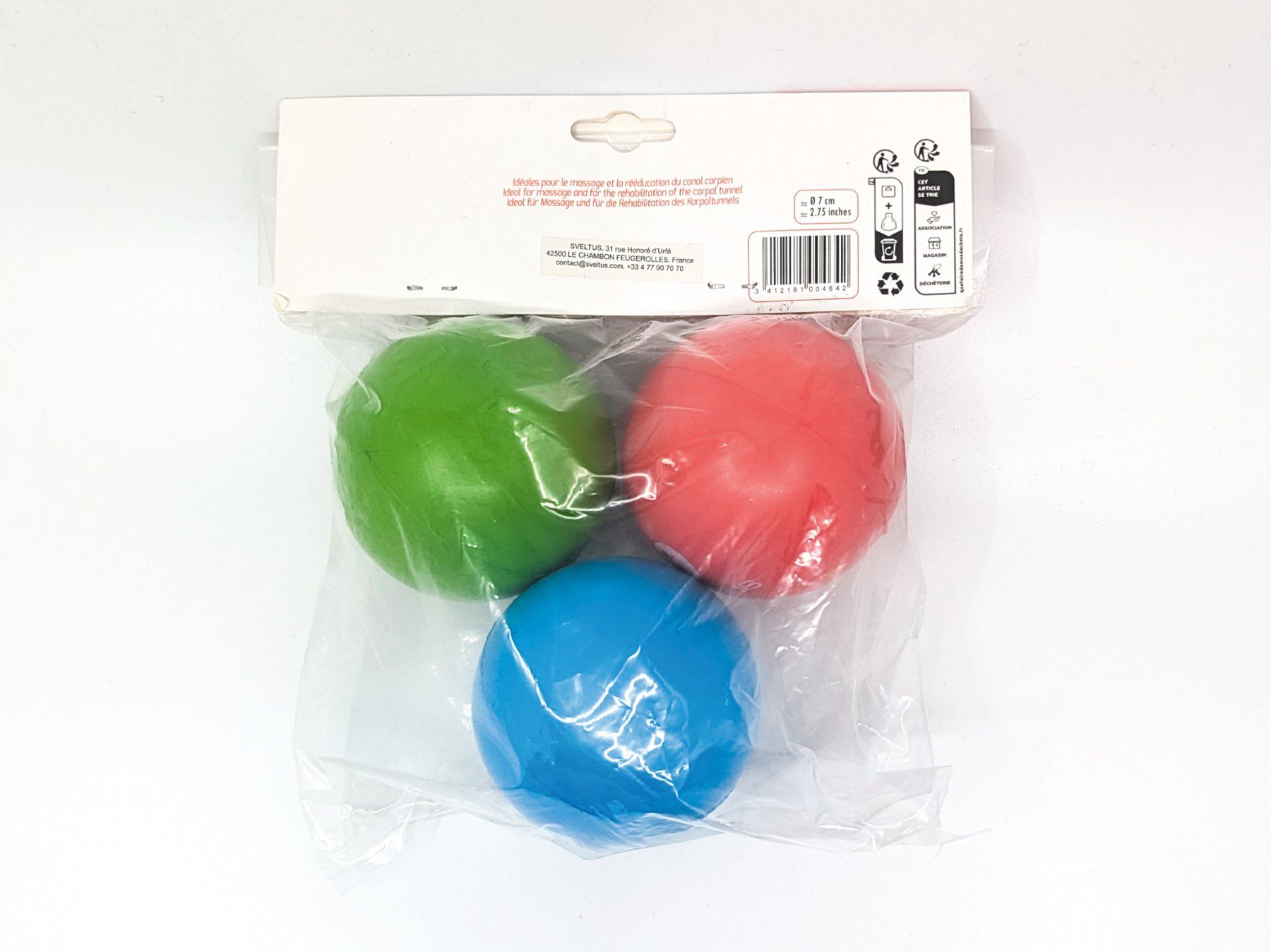 Palloni: Sveltus Stressball 3er Set – Nuovo (secondo la descrizione) da Zürich venduto da Snippet 4