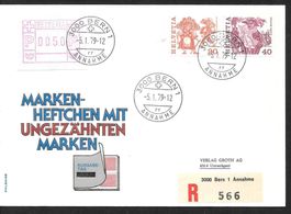 Abart 596H1 FDC Flecken und Strichlein ET 5.1.1979