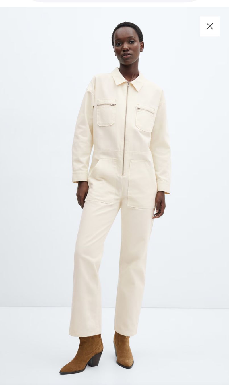 Mango Jumpsuits: Jeans - Jumpsuit von Mango, Neu – Neu (gemäss Beschreibung) aus Bremgarten AG von jiom