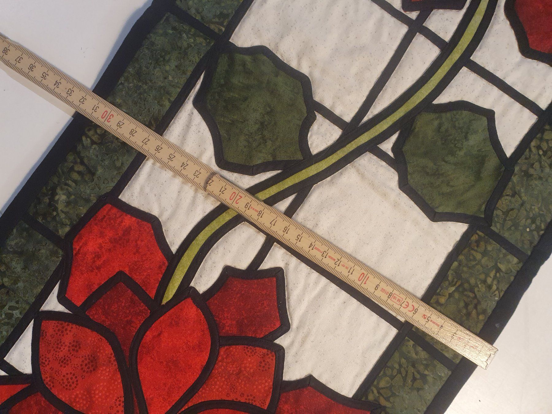 Foulard & Sciarpe: Stola bestickt mit Blumenmuster 90 x 32 cm – Usato da Zürich venduto da loosebone 2