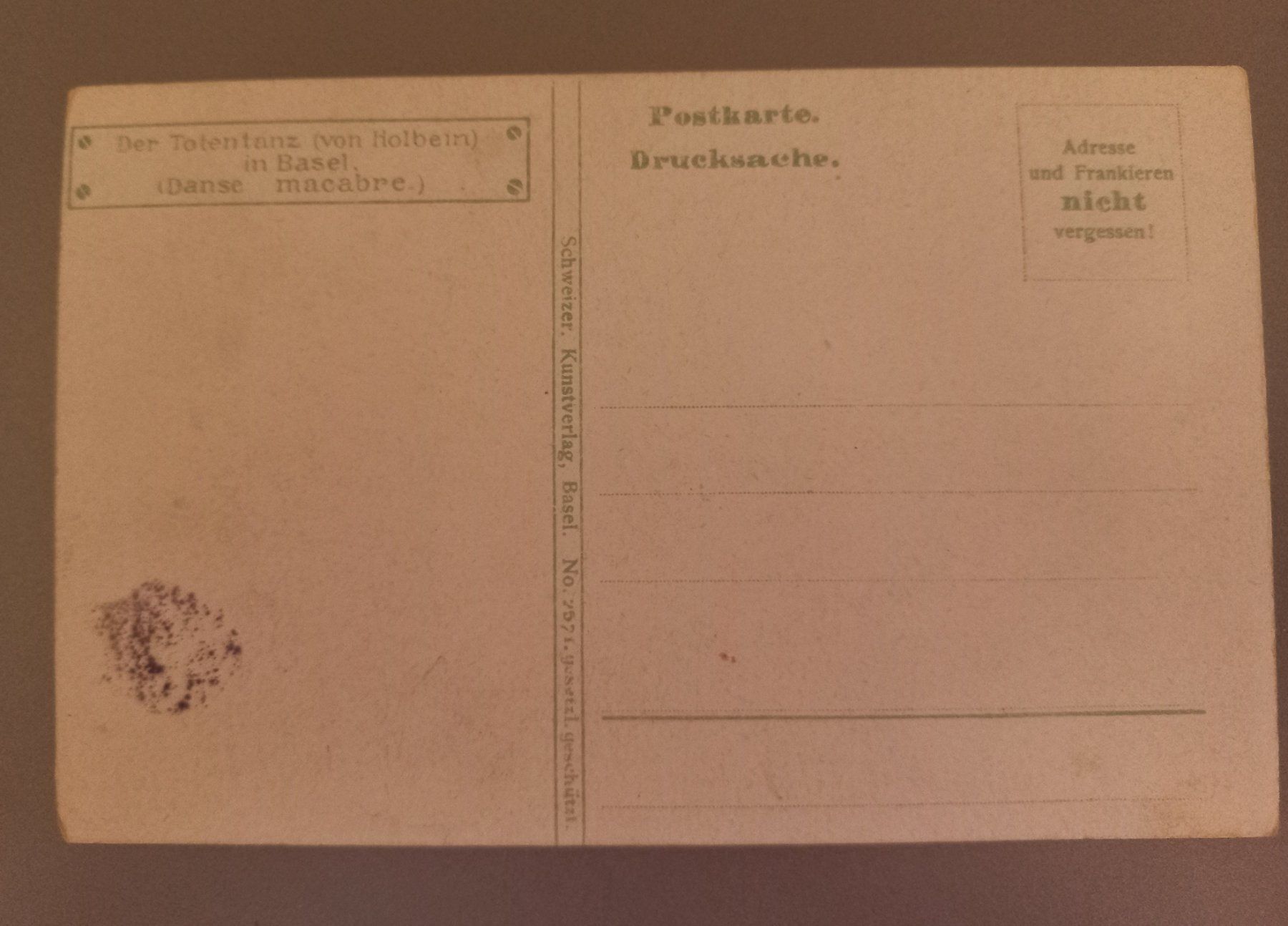 Cartes: Postkarte – D'occasion à Reinach BL par Niculescu 1