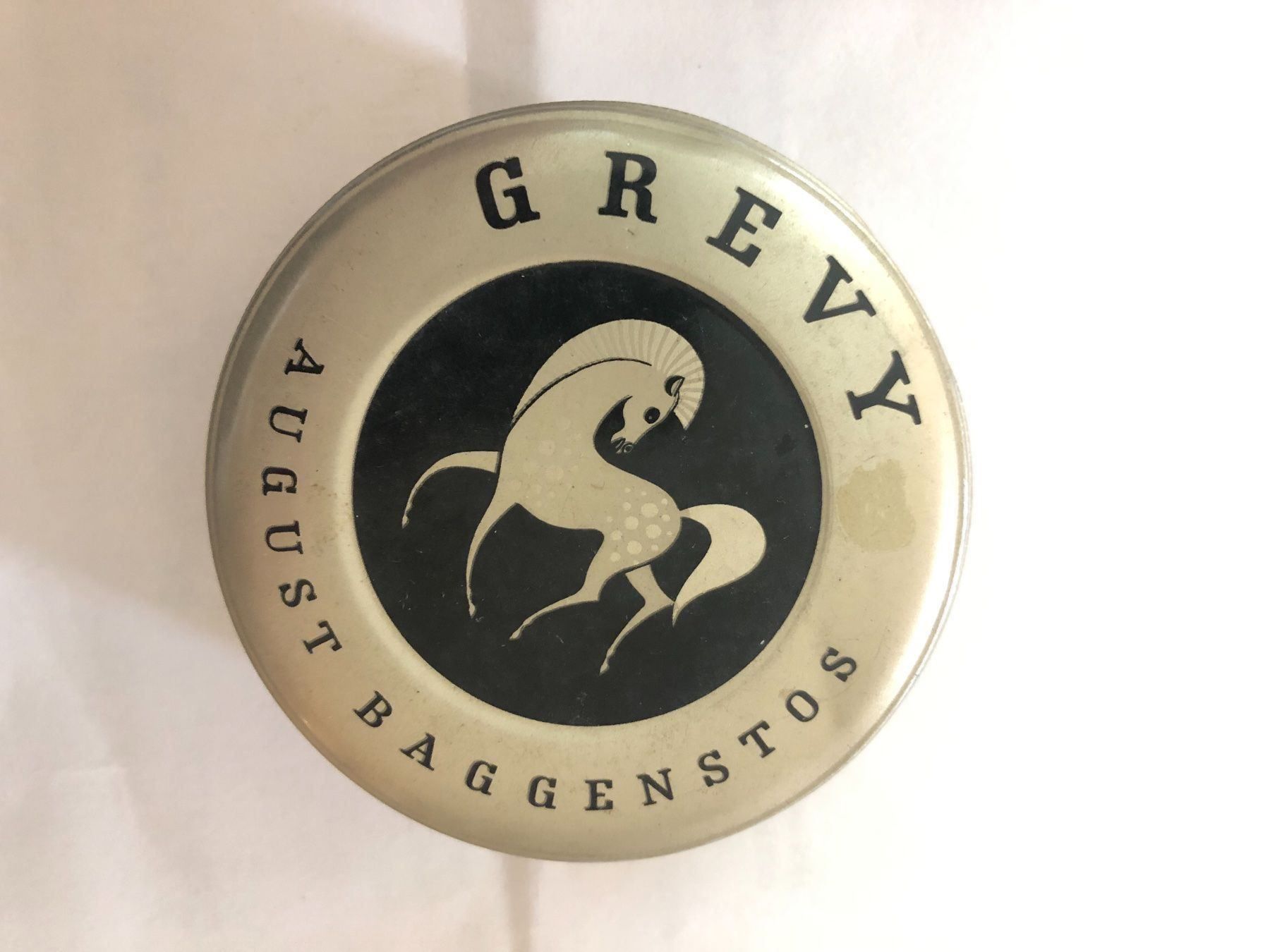 Barattoli: GREVY Blechdose für Farbband – Usato da Winterthur venduto da cheerio97
