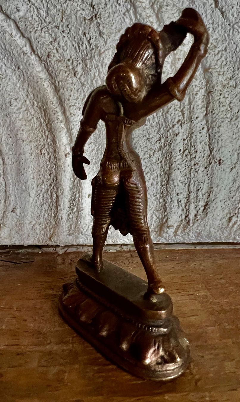 Statuette: 3 Messingfiguren indische Tänzerinnen Set – Usato da Unterseen venduto da bid2buy 3