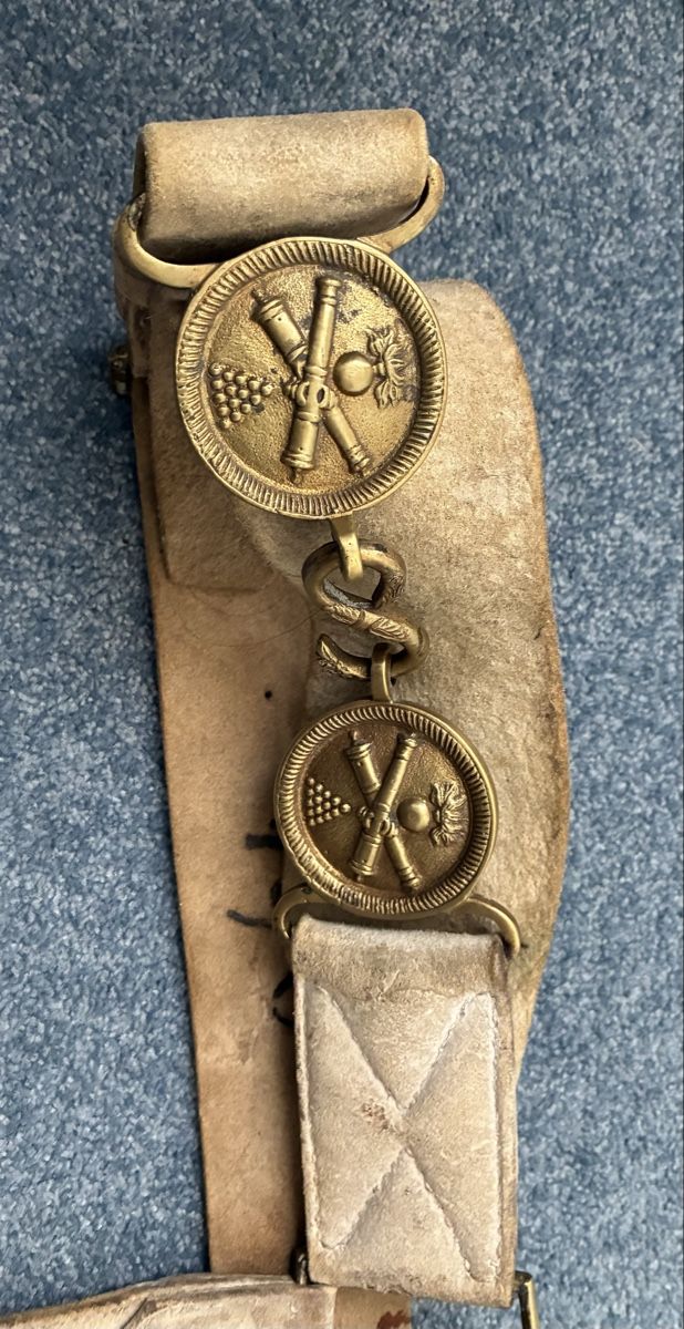 Armi bianche: Säbel-Gehänge ZH 1842/52 – Usato da Gutenswil venduto da Antiques77 4