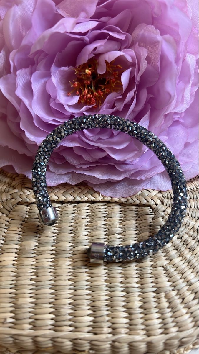Swarovski Bracciali & Braccialetti: Glitzerndes Armreif Swarovski-Steine – Nuovo (secondo la descrizione) da Seon venduto da Sunny-Schmuck78
