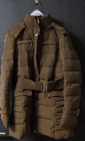 Doudoune Morgan kaki taille 36 - Parfaite pour l'hiver!