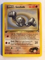 Brock's Geodude 1st Gym Heroes - MINT - ab 1.-