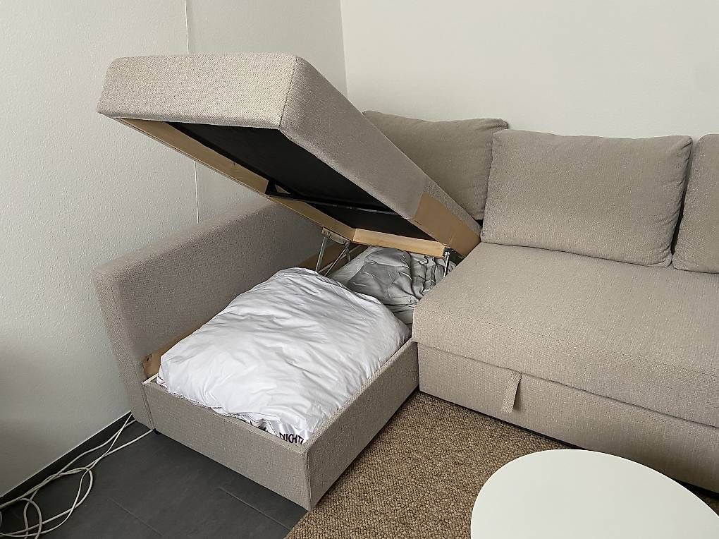 Divani: IKEA Friheten Schlafsofa beige – Usato da Riehen venduto da leonie_li 1