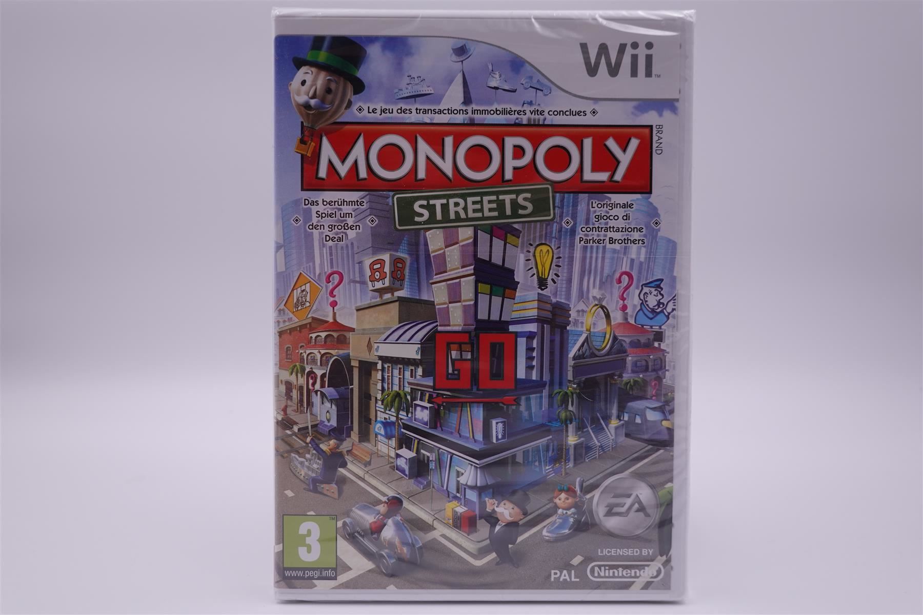 Nintendo Giochi: Monopoly Streets Neu Sealed (Wii) – Nuovo e nell'imballaggio originale da Herisau venduto da ZelliZone