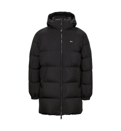 Tommy Jeans Essential Daunenmantel - Gr. L – Schwarz – Neu