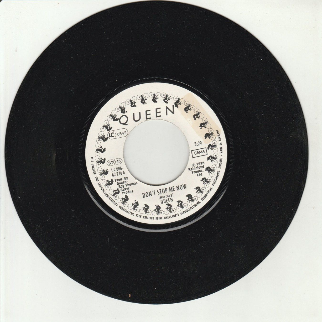 Dischi in vinile: Queen - Don't stop me now 7" Vinyl Single 1978 – Usato da Tübach venduto da JamesStone 3