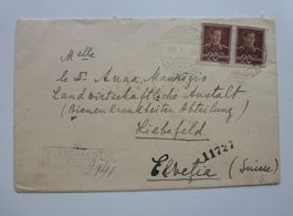Rumänien ++ Brief Rumänien-Schweiz 1944