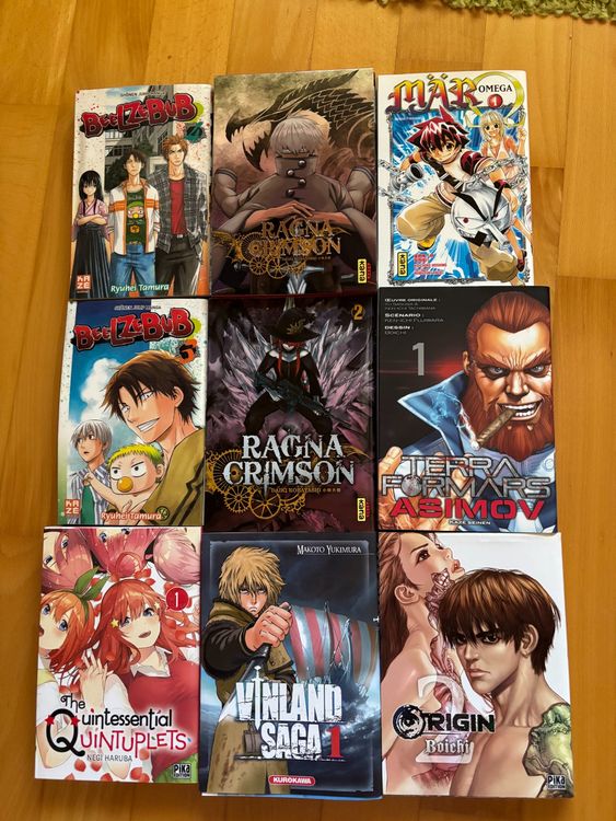 Fumetti: Lot Mangas – Usato da MURAZ - SIERRE venduto da Pierre.A