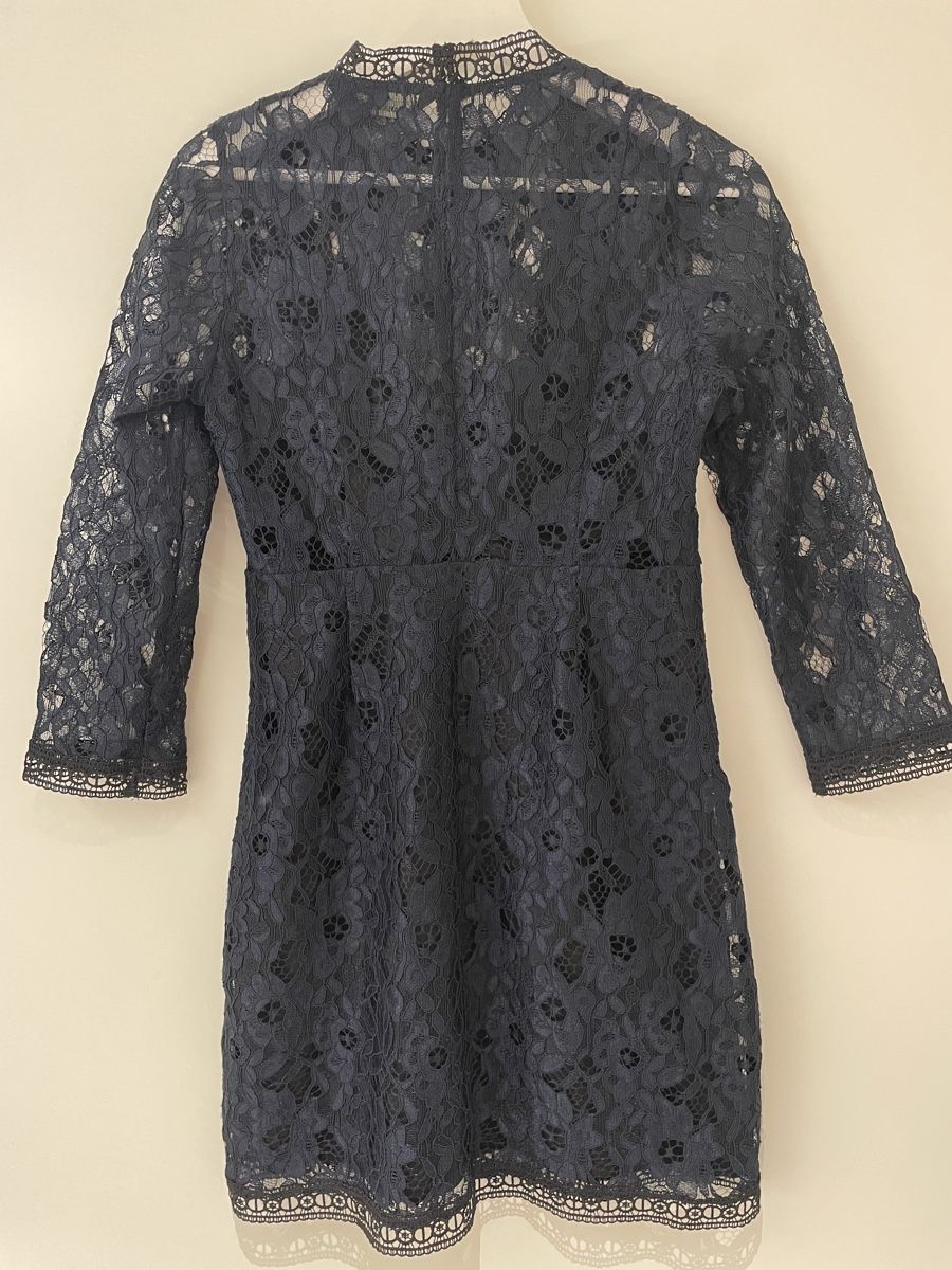 Zara Vestiti: Navy-Black Zara Lace Dress – Usato da Zürich venduto da kap_7btt 1