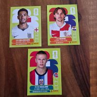 Panini Sticker Bellingham, Modric, Haaland
