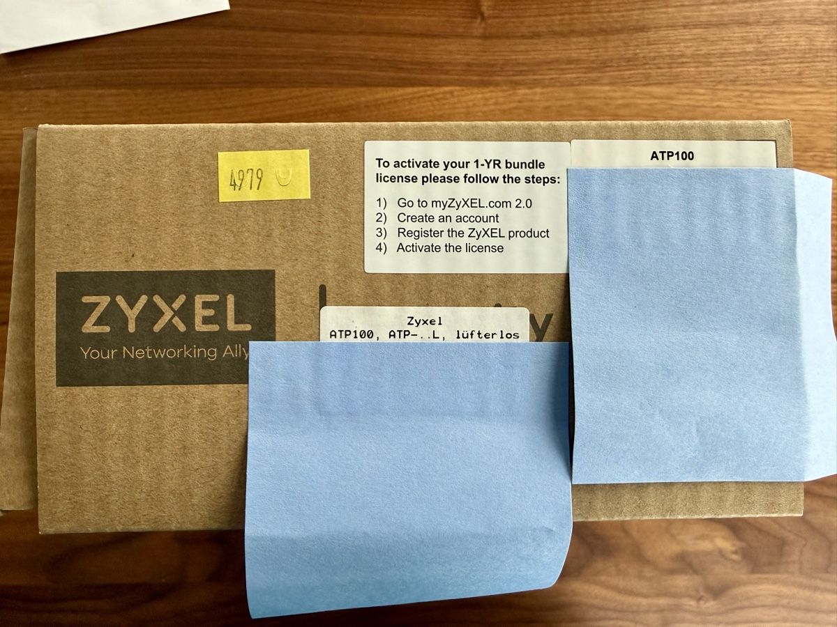 ZyXEL ATP100 ZyWALL ATP Firewall - Ideal für Homeoffice (Gebraucht) in ...