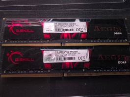 G.SKILL AEGIS DDR4-3000 16 GB RAM (2x8GB) Intel XMP2.0