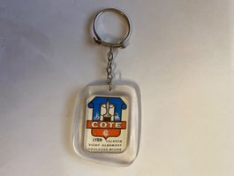 Porte-clés publicitaire COTE, occasion, bon état général