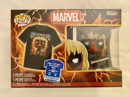 Funko POP! Marvel Deadpool + T-Shirt
