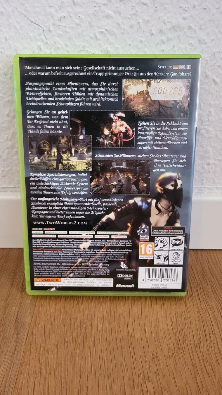 Microsoft Giochi: Xbox 360 - Two Worlds – Usato da Münsingen venduto da DigitaleSpielecke 1