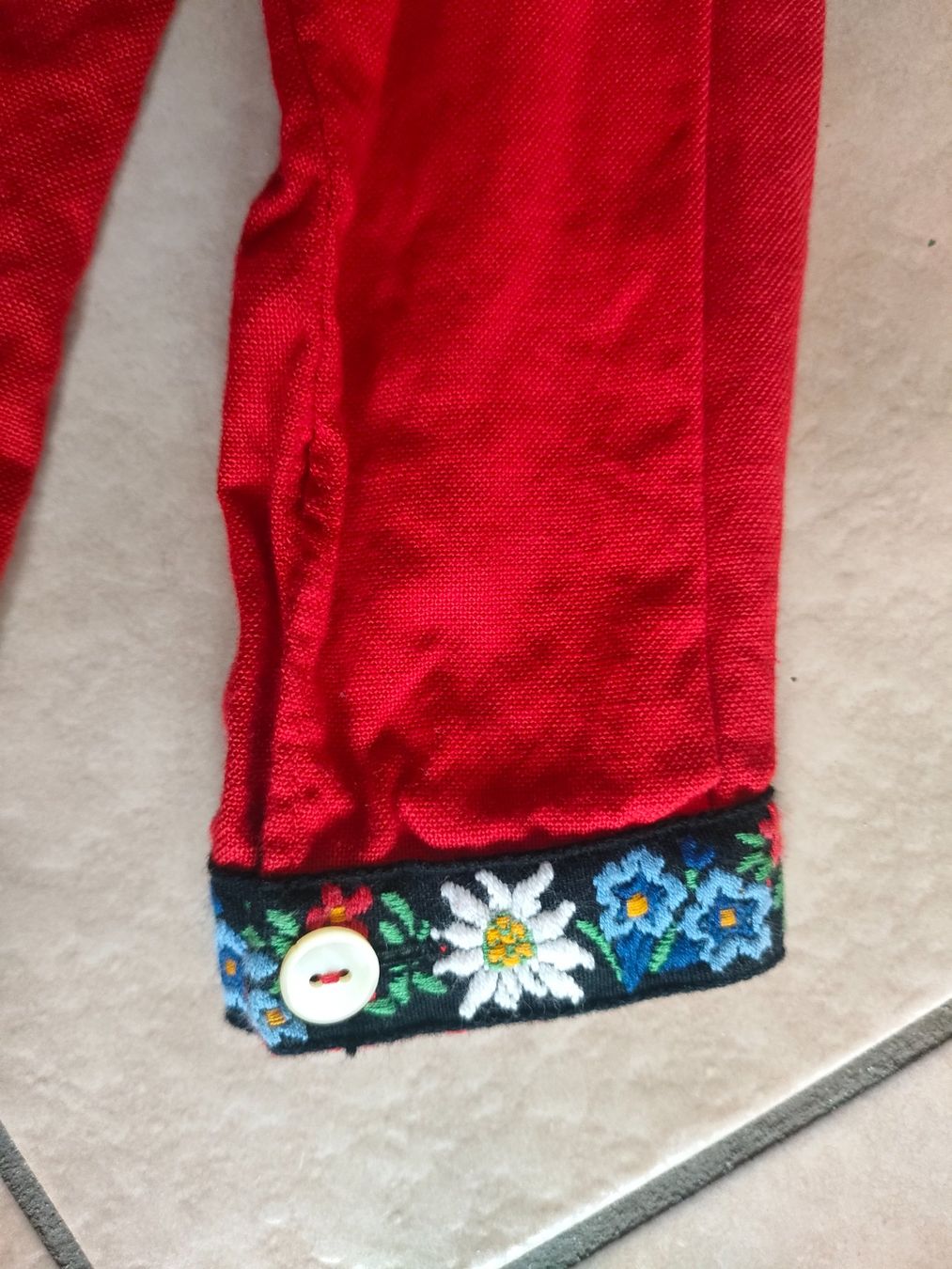 Camicie, T-shirt & Polo: Folklore Hemd für Kinder, Baumwolle – Usato da Schwanden Sigrisw venduto da pho_2mc9 2