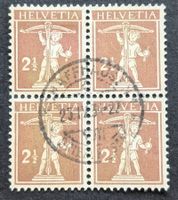Z 169/Viererblock "Tellknabe mit Armbrust" • (1928) SBK 30.-