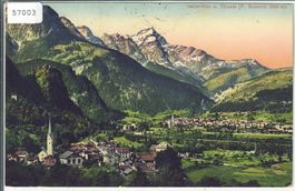 Sils und Thusis - Piz Beverin - Litho