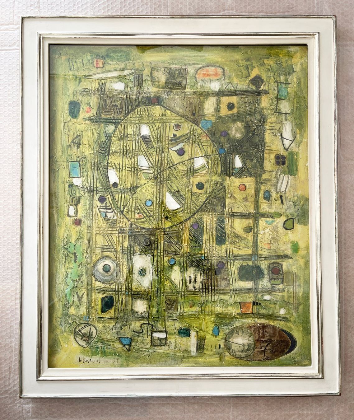 Gemälde: Abstrakter Modernismus  (1969) – Gebraucht aus Männedorf von acg_zurich 1