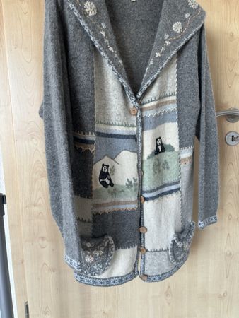 S-M_Angela Baraldi Wool Cardigan_rarely used