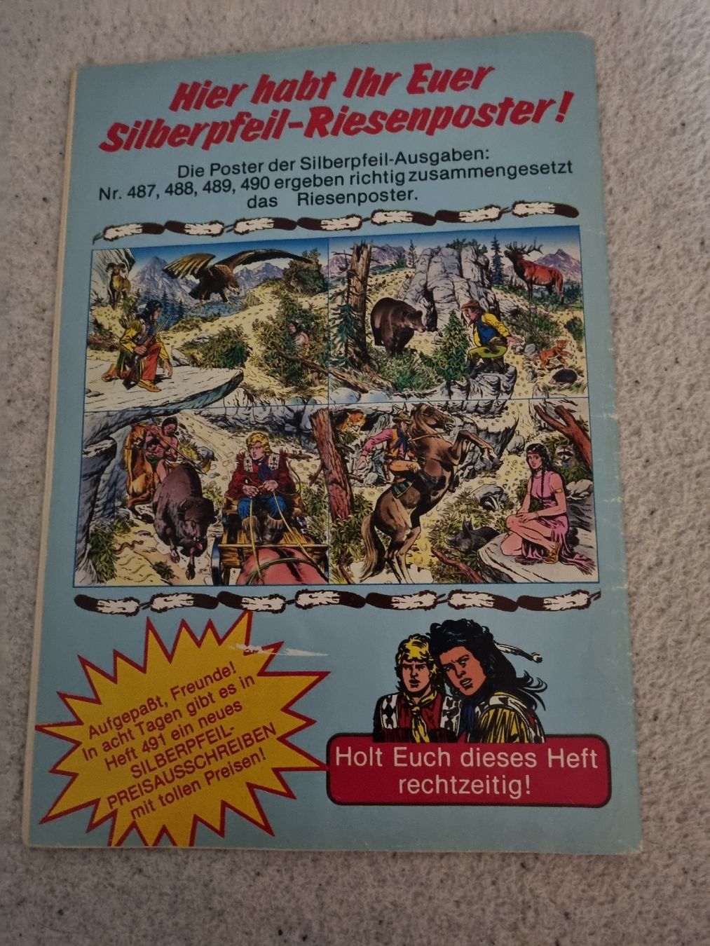 Comics: Silberpfeil Comic Nr 490 – Gebraucht aus Oberentfelden von Giants 1