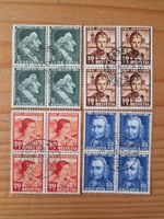 CH-PJ 4-er Block 1941 gestempelt Zustand gem.Bild Karte C7