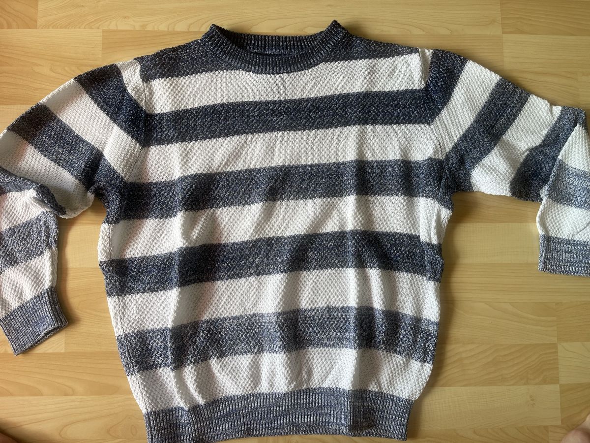 Maglioni & Felpe: BABISTA Strickpullover Gr. 48, blau-weiss gestreift Top! – Usato da Zug venduto da Nickwalks999 3