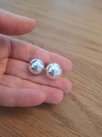 Silberohrstecker Kugelform - zeitlos schick & modern